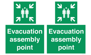 Evacuation assembly point